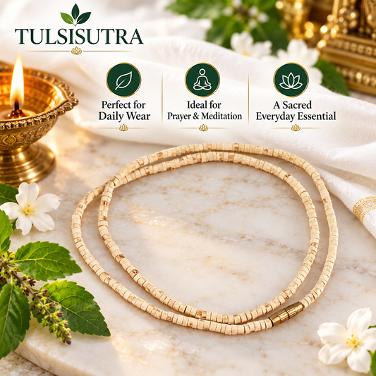 Pure Tulsi Kanthi Mala 100% original